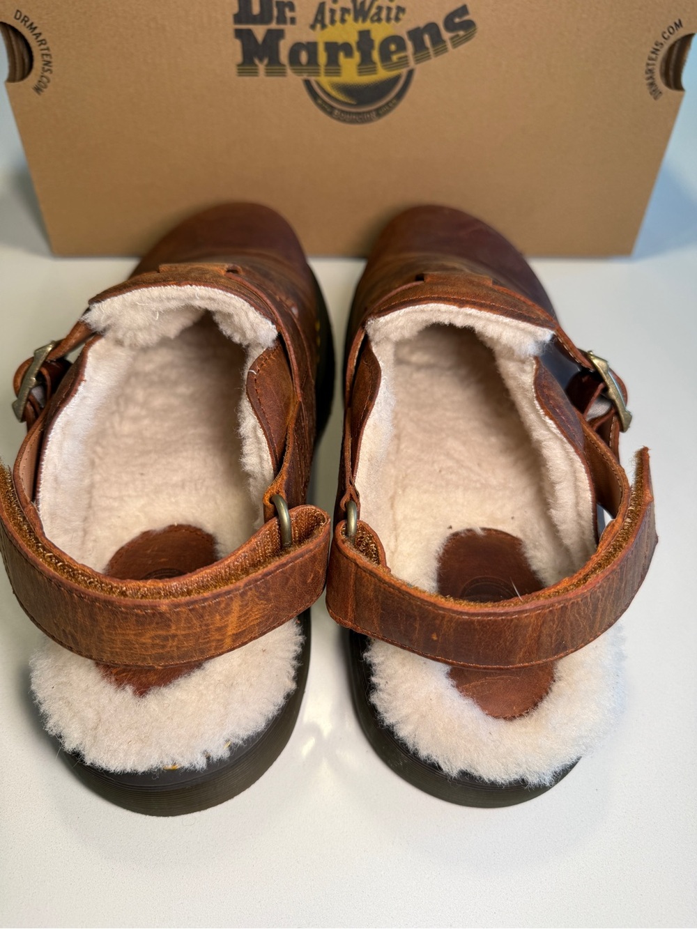 DR MARTENS - Jorge II in Warm Tan Menβs Size 12 Slip-On - Picture 5 of 16